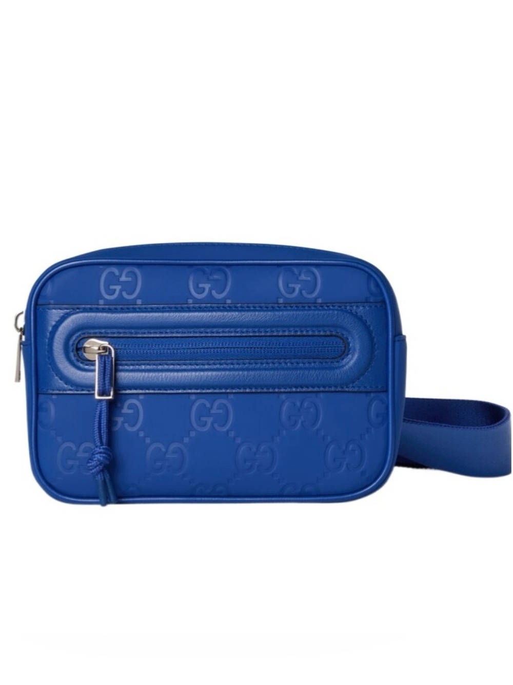 NEW Gucci Edge Mini Slingback - Blue